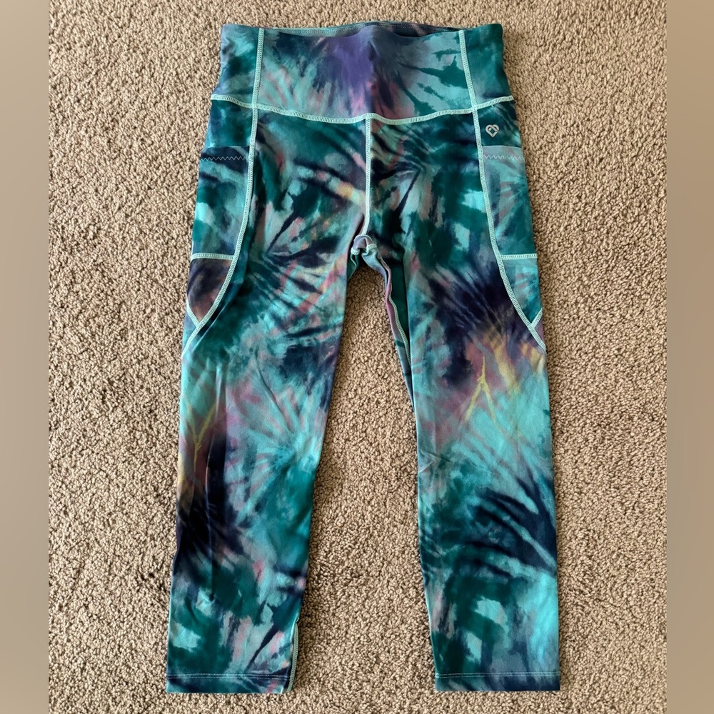 Colosseum Active Allure Capri- Tie Dye, Medium
